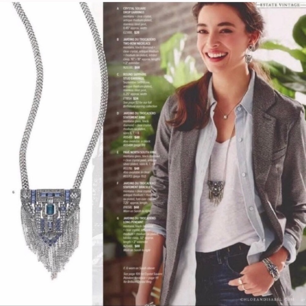 Chloe and Isabel Jardin du Trocadero necklace